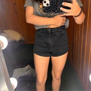 Wild Fable Black Jean Shorts